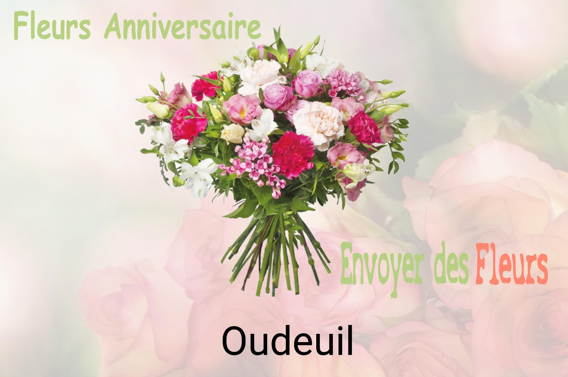 Bouquet de fleurs d’anniversaire livré à Oudeuil